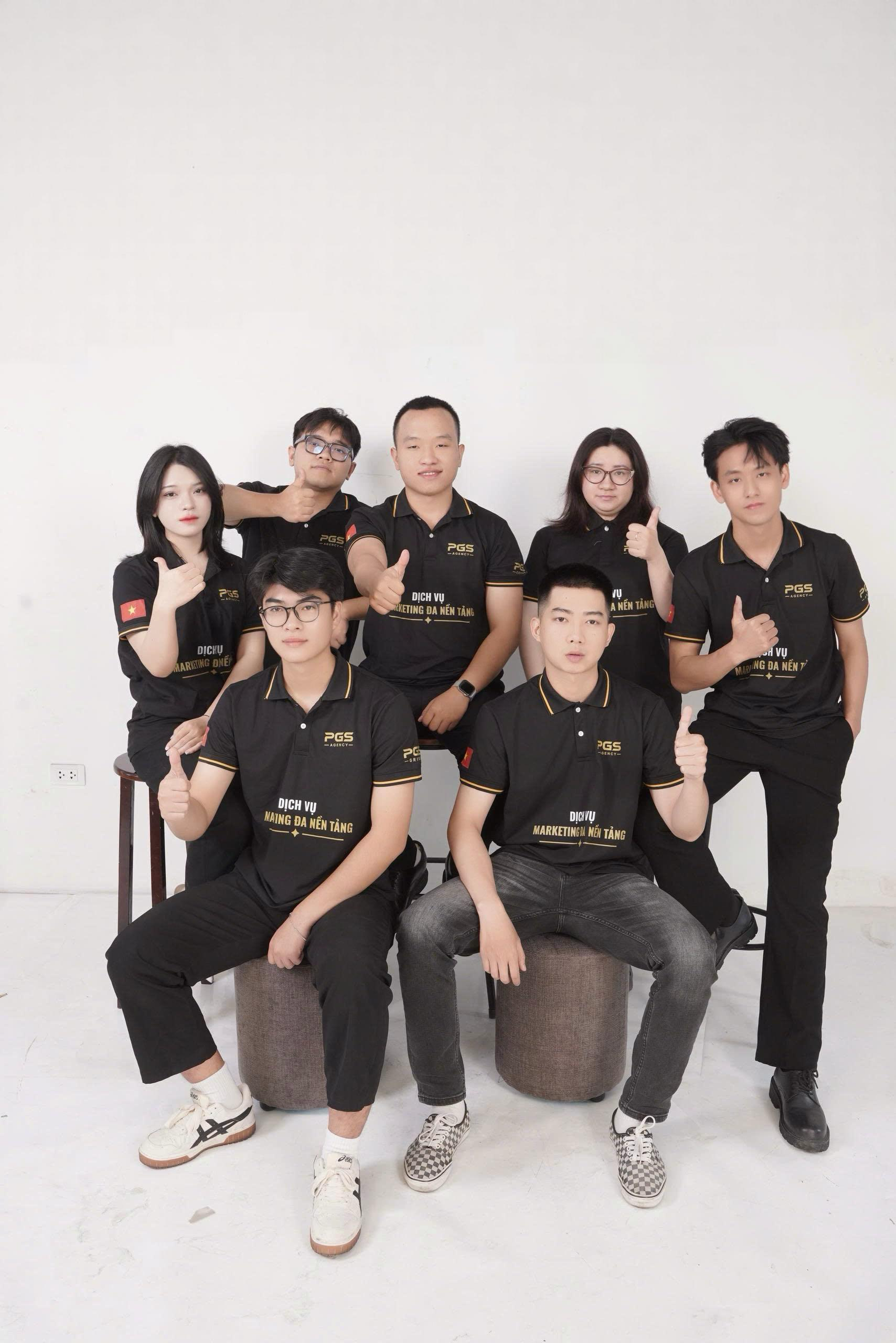 Đội ngũ PGS Agency phối hợp triển khai dự án Marketing