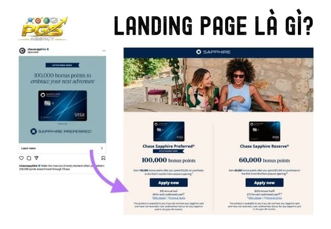 Landing page là gì?