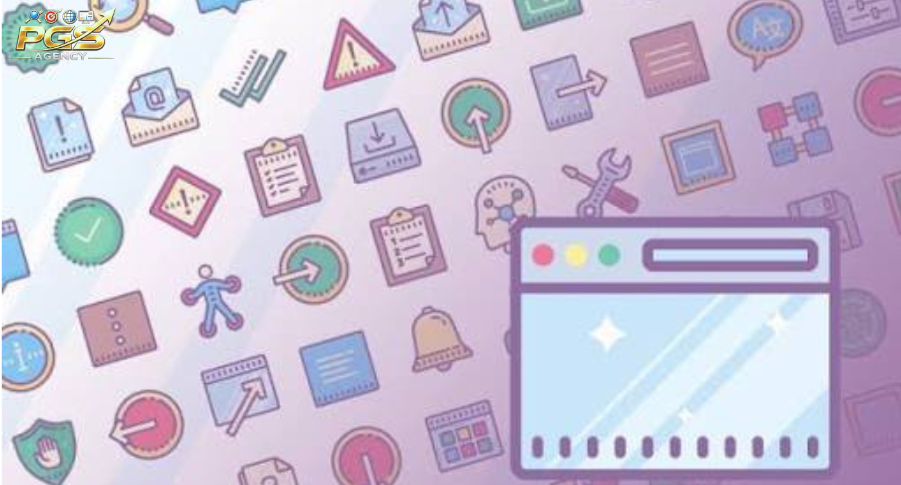 Icon thiết kế web hiện đại Icon thiết kế web hiện đại