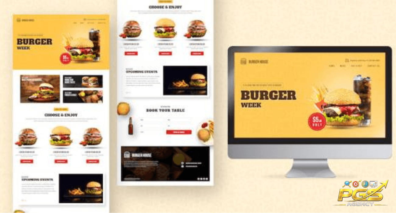 Thiết kế website nhà hàng chuẩn SEO