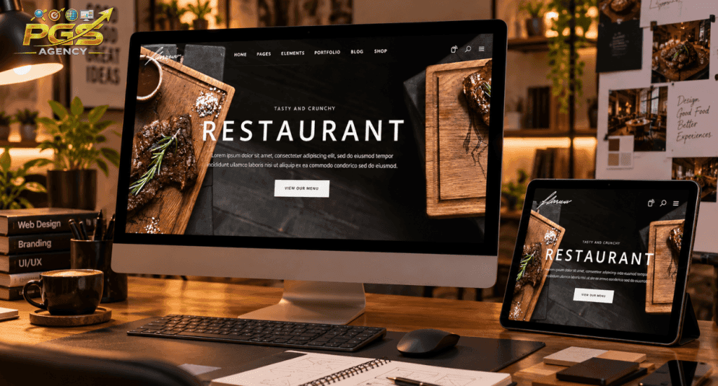 Dịch vụ thiết kế web nhà hàng