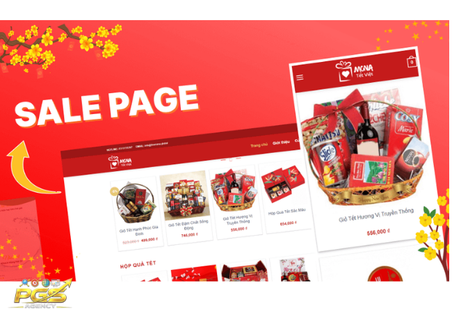 Landing Page Tết có gì đặc biệt Landing Page Tết có gì đặc biệt